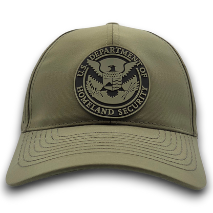 DHS SEAL PVC PATCH SCS BRAND PERFORATED MESH HAT