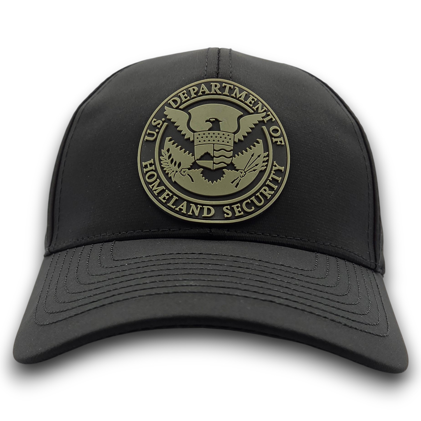 DHS SEAL PVC PATCH SCS BRAND PERFORATED MESH HAT