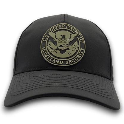 DHS SEAL PVC PATCH SCS BRAND PERFORATED MESH HAT