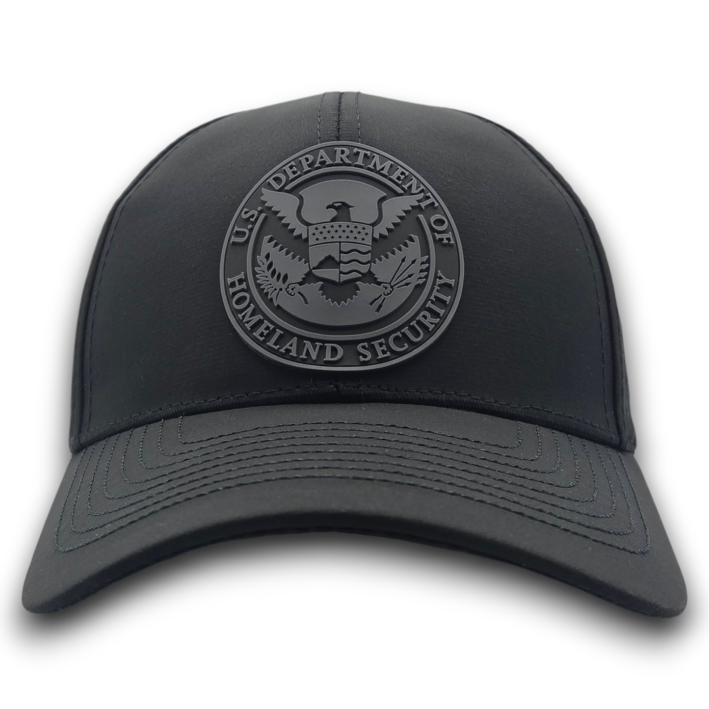 DHS SEAL PVC PATCH SCS BRAND PERFORATED MESH HAT