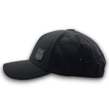 **NEW USMS PVC 1789 LOGO OD/BLACK SCS BRAND PERFORATED MESH HAT