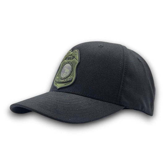 NPS PARK RANGER BADGE PVC PATCH FLEXFIT HAT