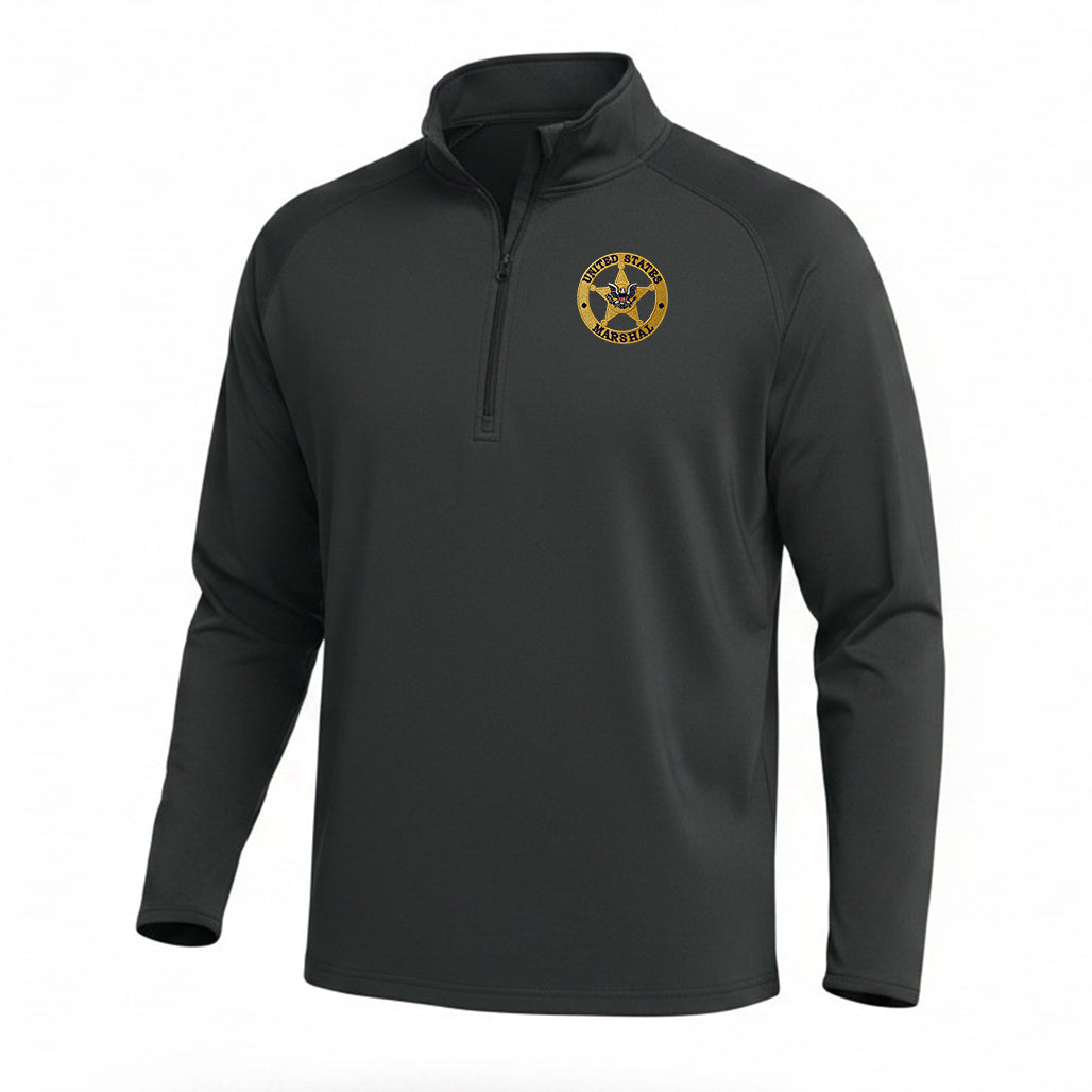 MEN'S EMB USMS STAR SPORT TEK SPORT WICK STRETCH 1/2 ZIP PULLOVER-ST850
