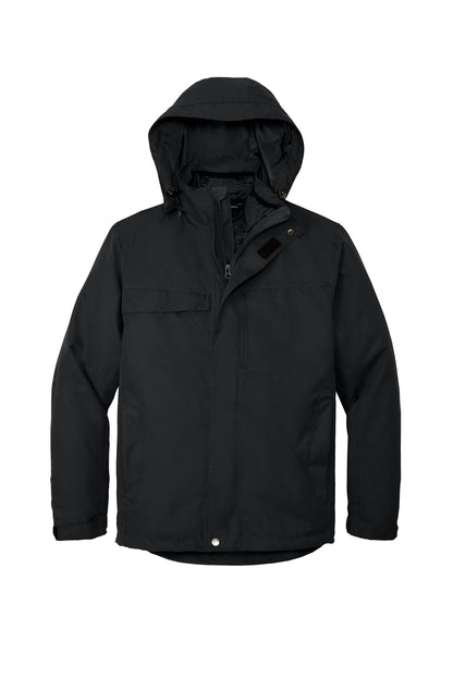 PORT AUTHORITY HERRINGBONE 3-IN-1 PARKA-J302