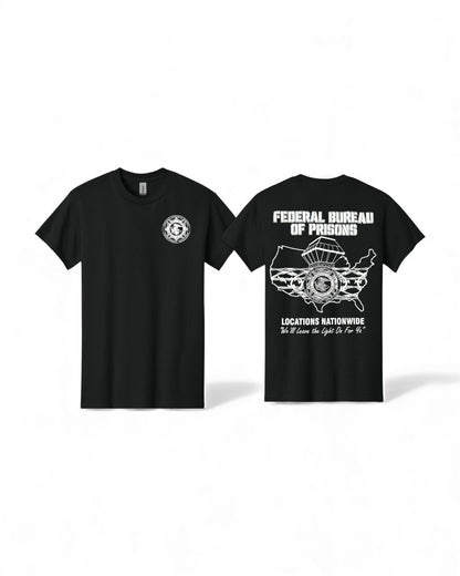 BOP T-SHIRT LEAVE THE LIGHT ON-BLACK