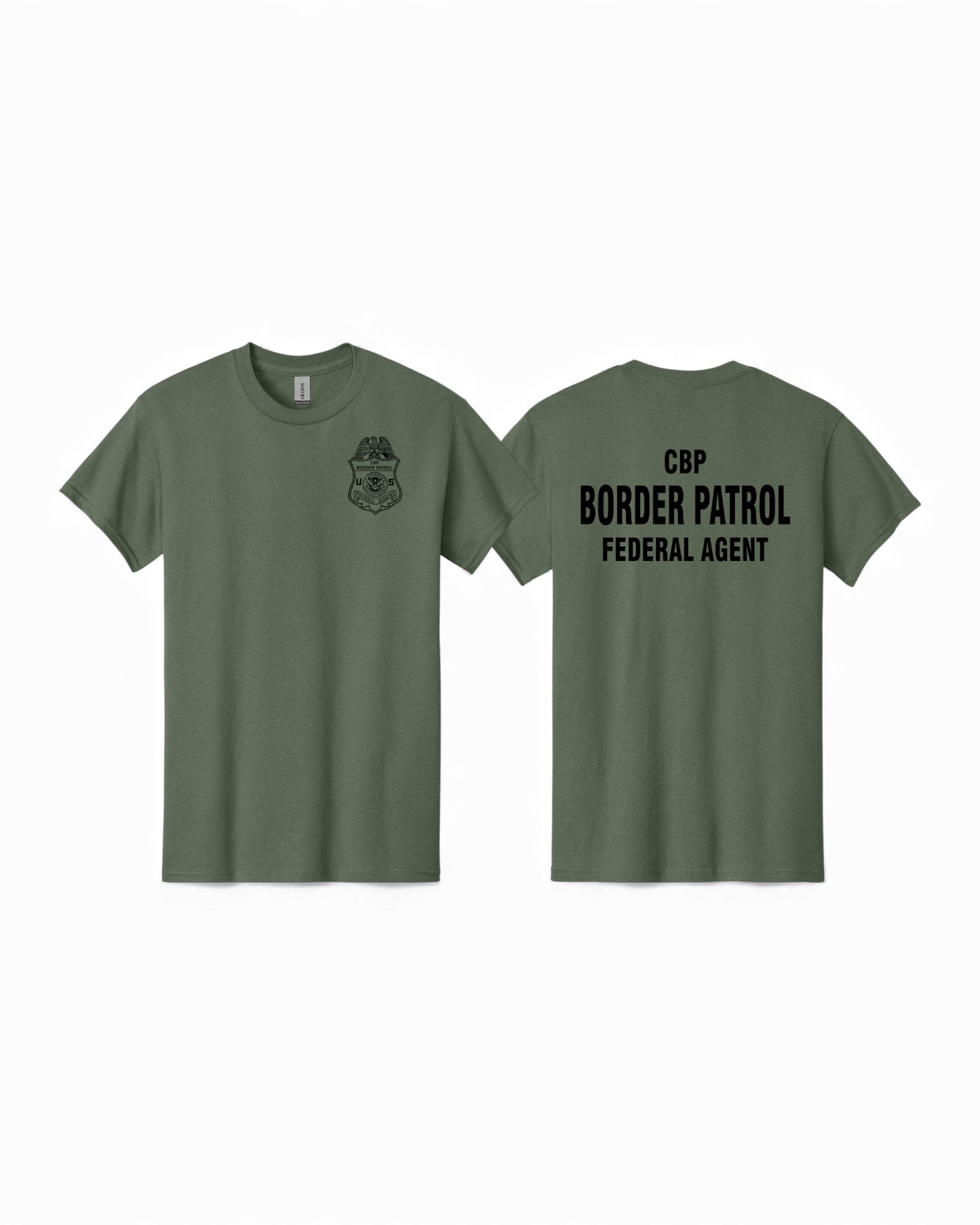 USBP HEAVY COTTON RAID T-SHIRT-5000