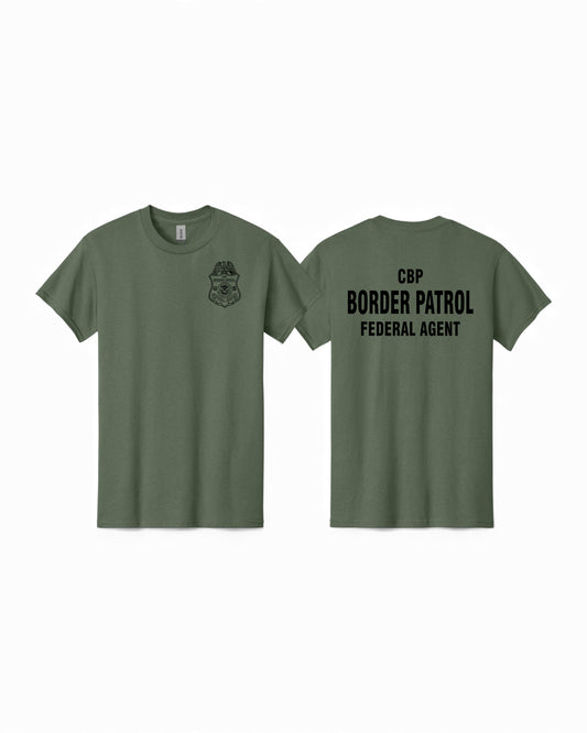 USBP HEAVY COTTON RAID T-SHIRT-5000