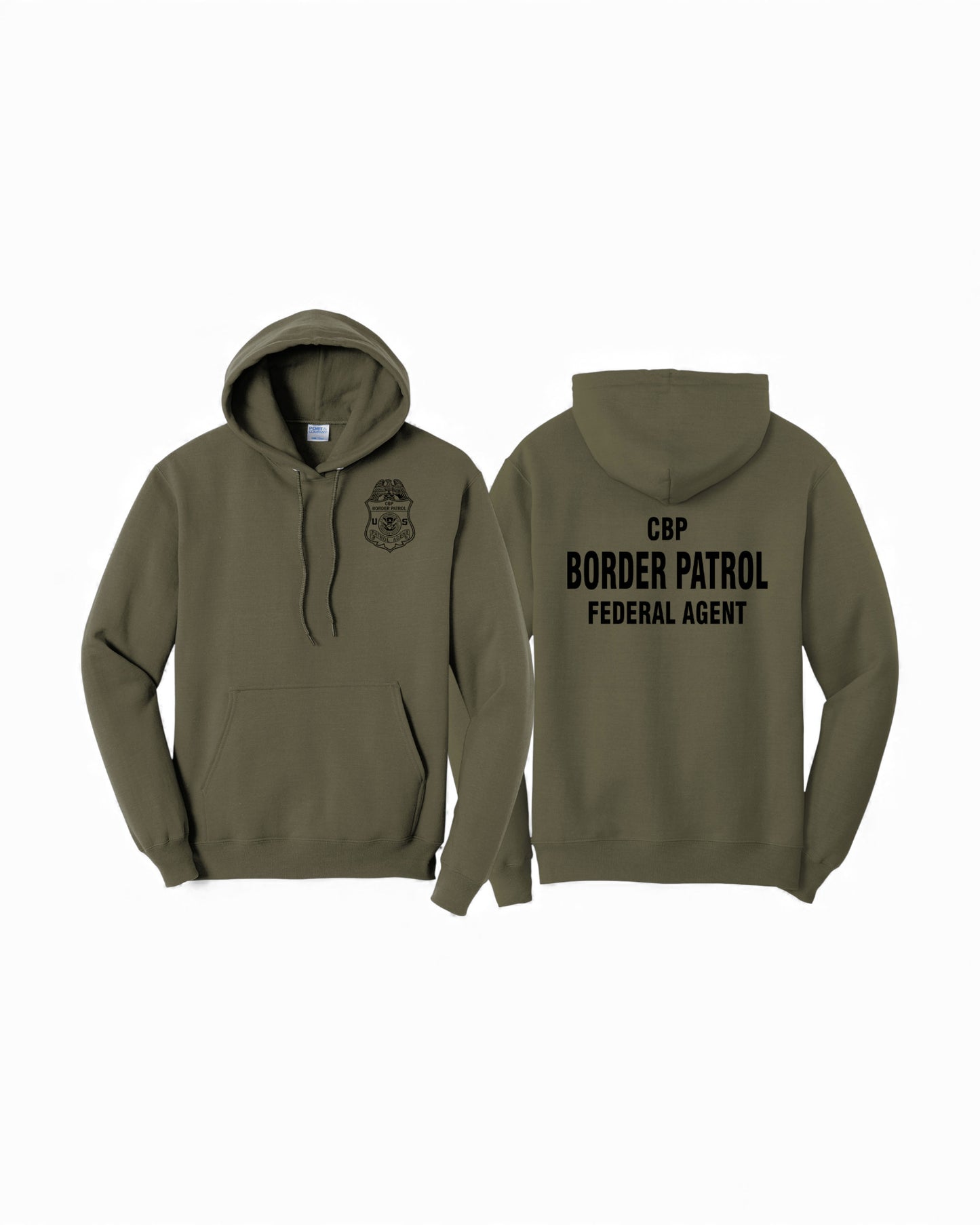 USBP HEAVY COTTON RAID HOODIE-PC78H