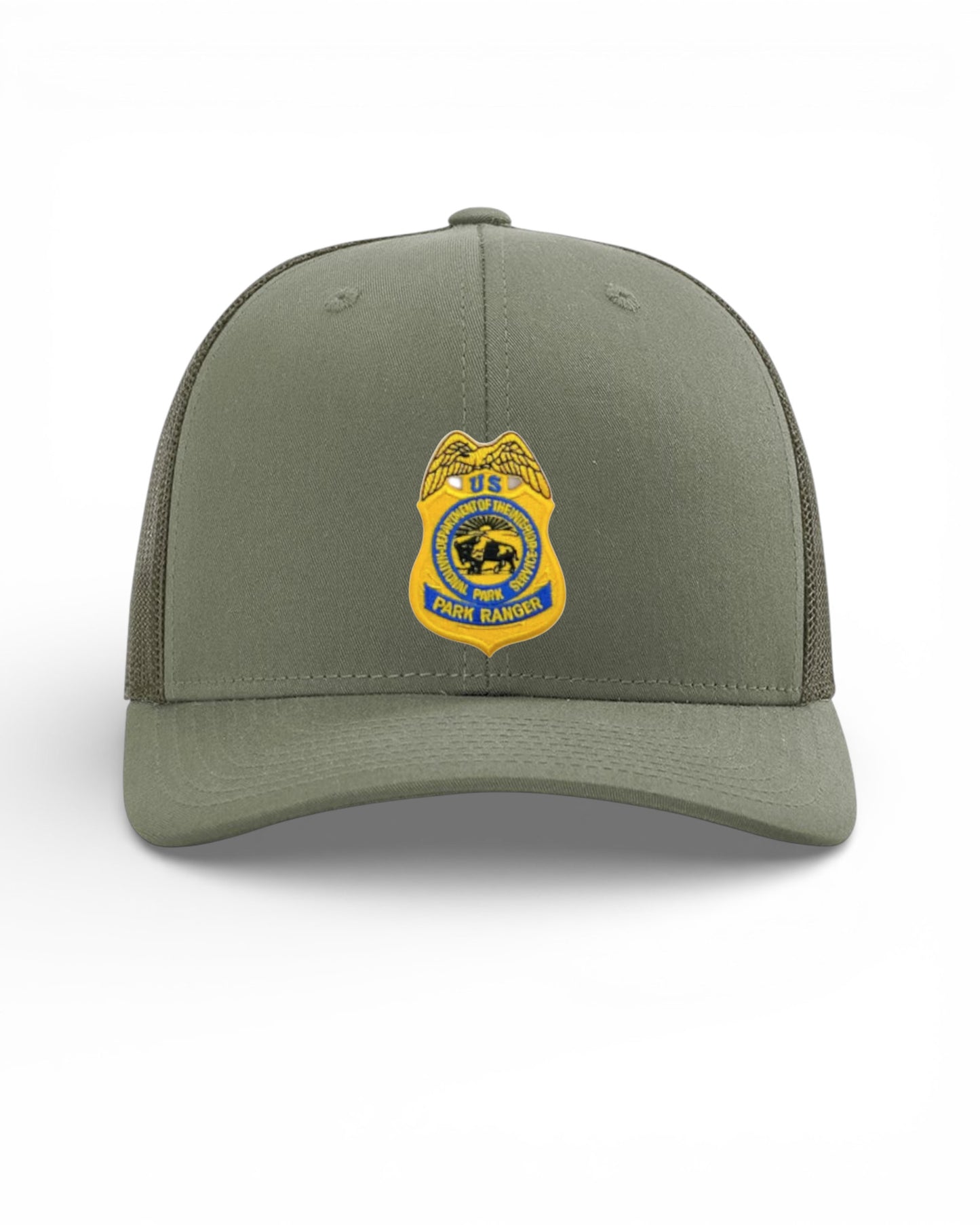 NPS BADGE ON RICHARDSON HAT