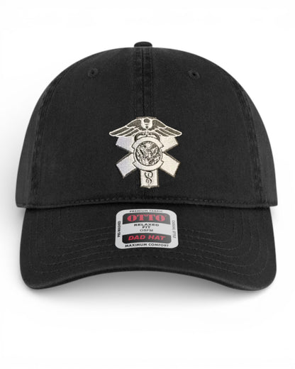 CBP OFO EMS EMBROIDERED LOW PROFILE HAT-BLACK