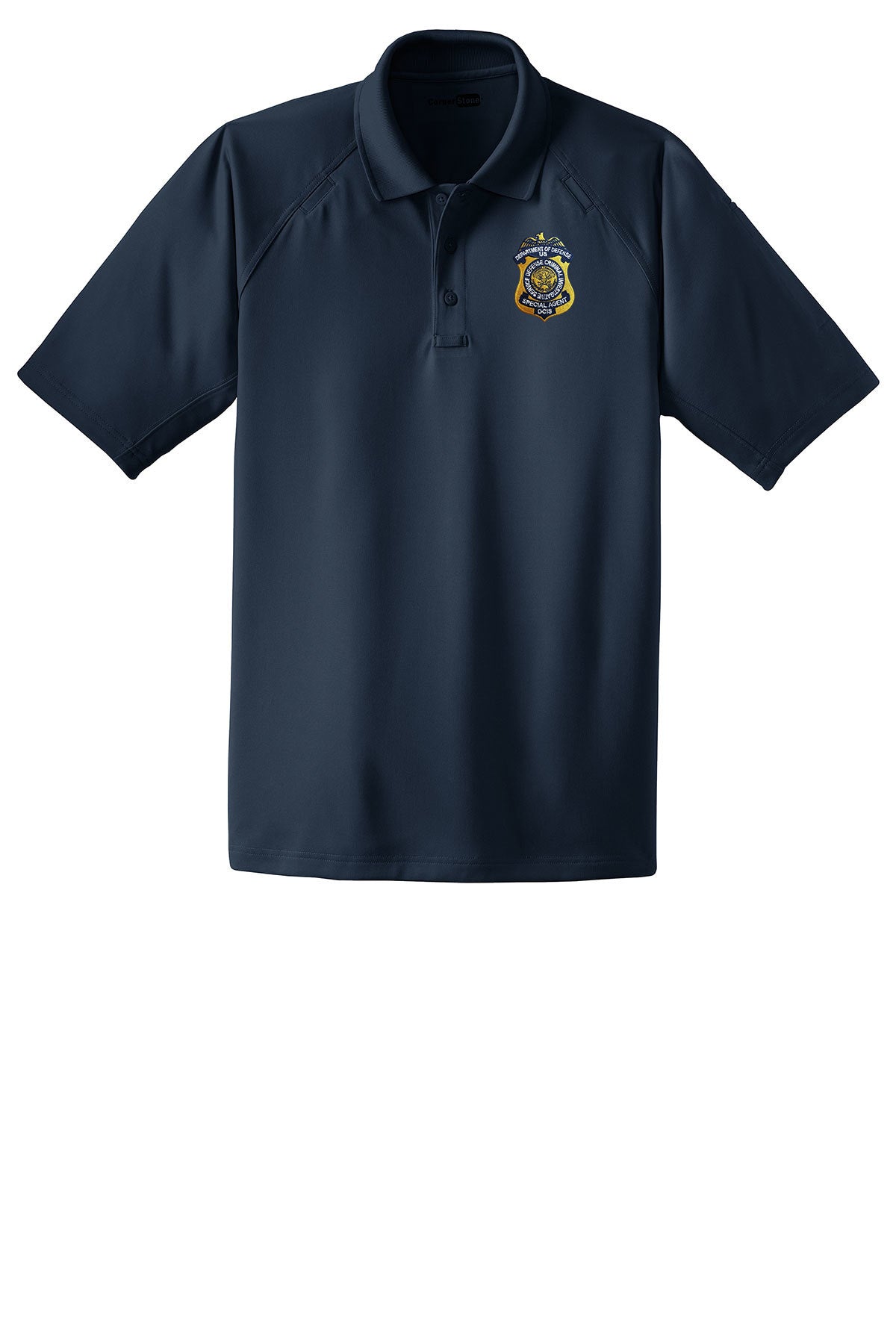 MEN'S DCIS S/A BADGE TACTICAL POLO-CS410