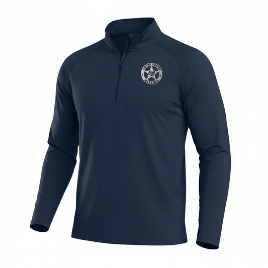 MEN'S EMB USMS STAR SPORT TEK SPORT WICK STRETCH 1/2 ZIP PULLOVER-ST850