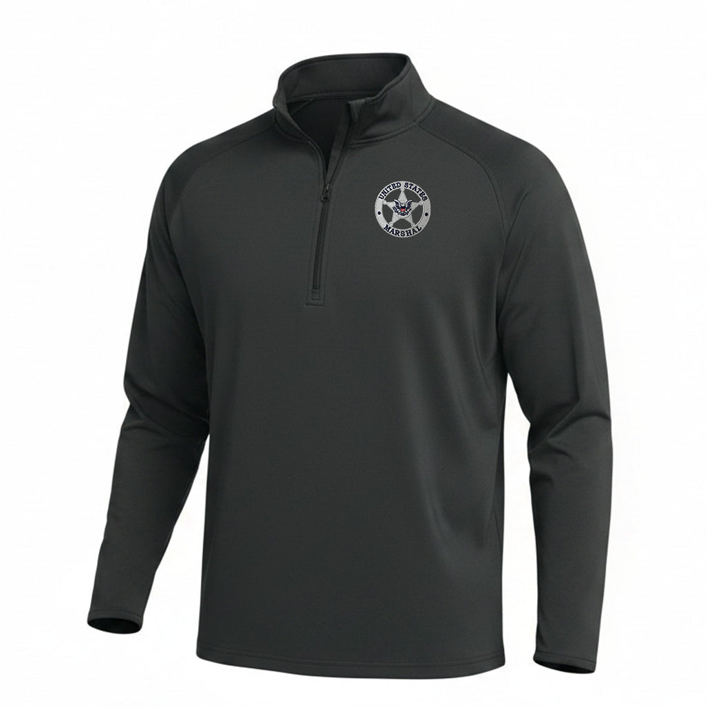MEN'S EMB USMS STAR SPORT TEK SPORT WICK STRETCH 1/2 ZIP PULLOVER-ST850