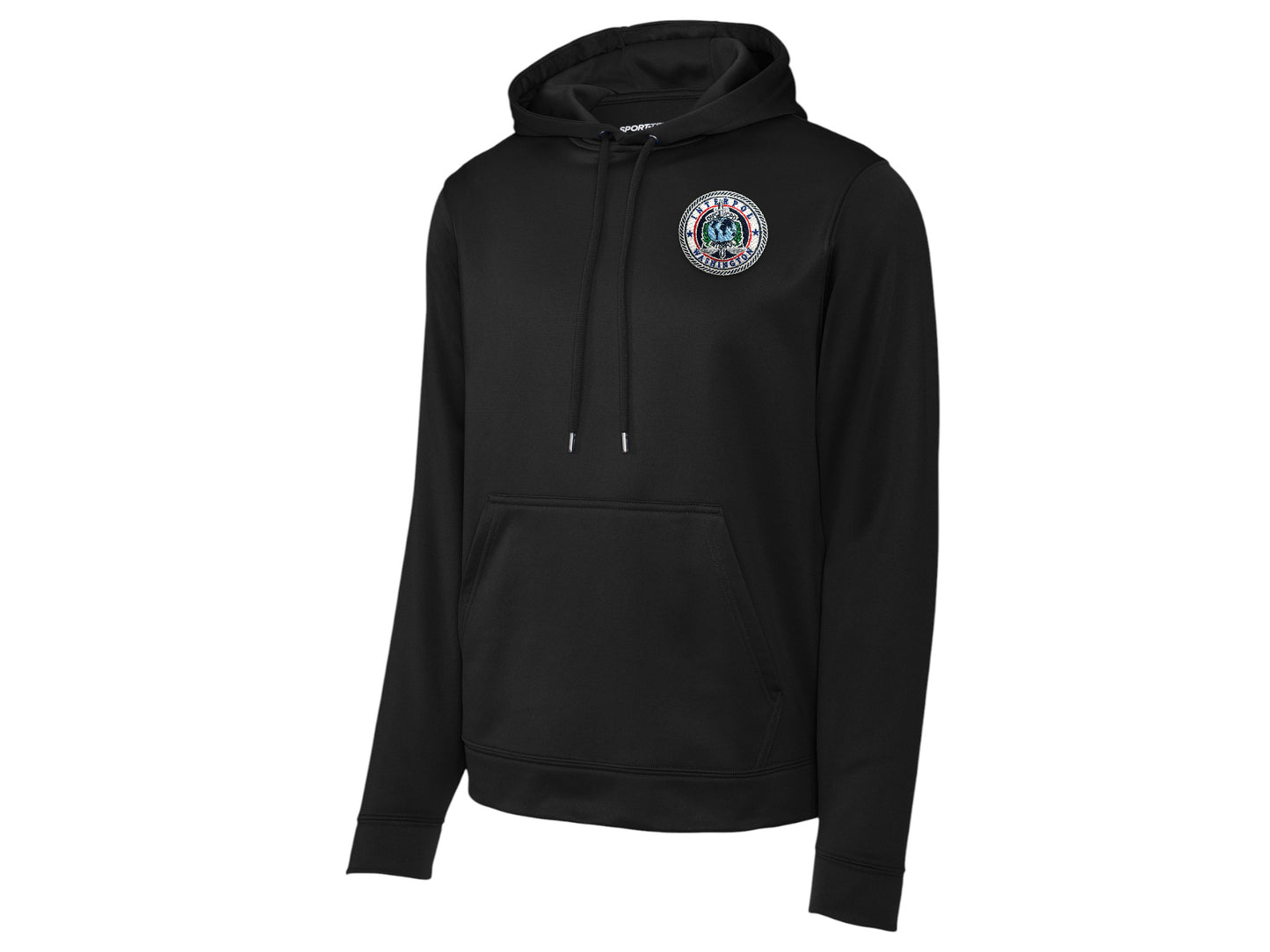 EMBROIDERED INTERPOL WASHINGTON WICKING HOODIE-F244