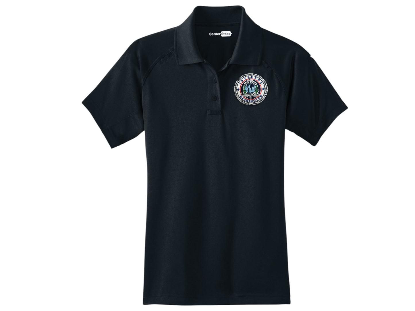 WOMEN'S EMBROIDERED INTERPOL WASHINGTON POLO-CS411