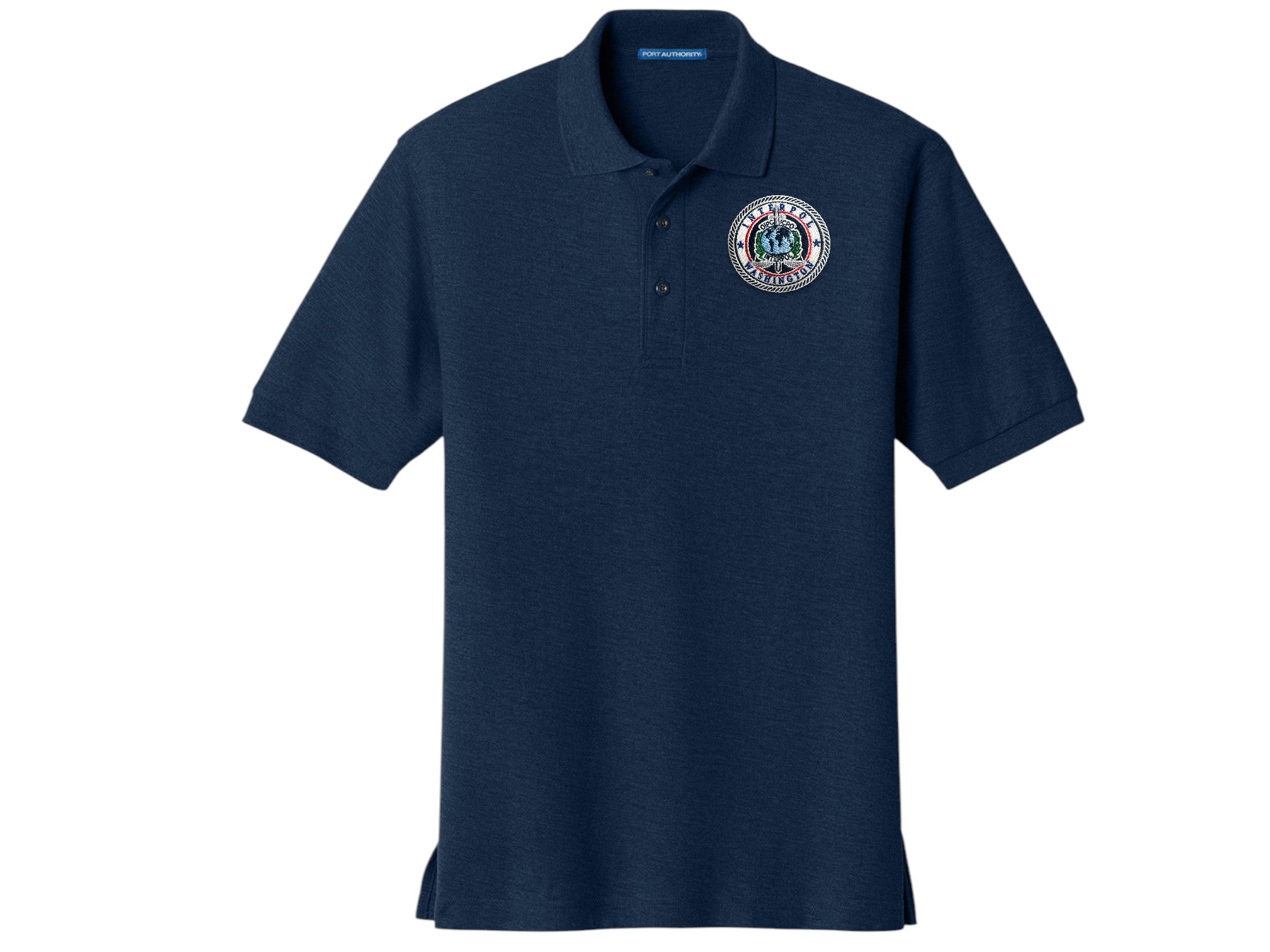 MEN'S INTERPOL WASHINGTON BADGE PORT AUTORITY POLO - K500