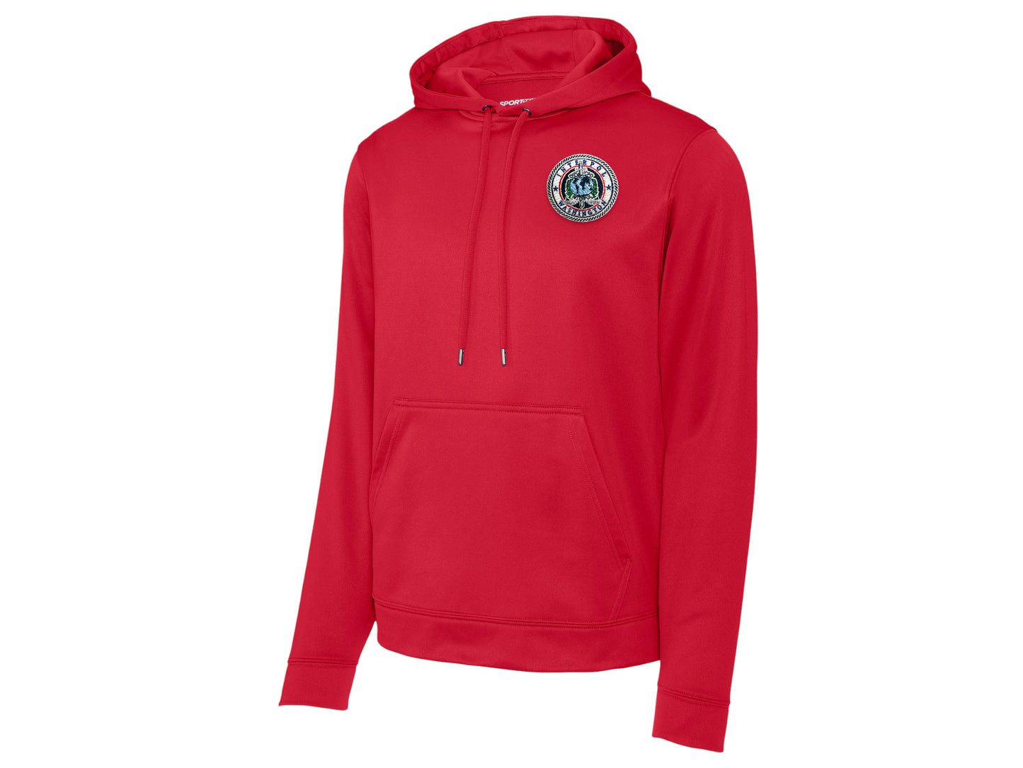 EMBROIDERED INTERPOL WASHINGTON WICKING HOODIE-F244