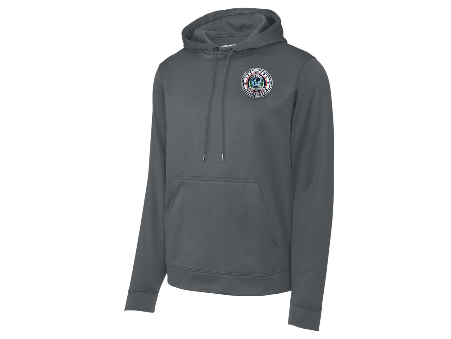 EMBROIDERED INTERPOL WASHINGTON WICKING HOODIE-F244