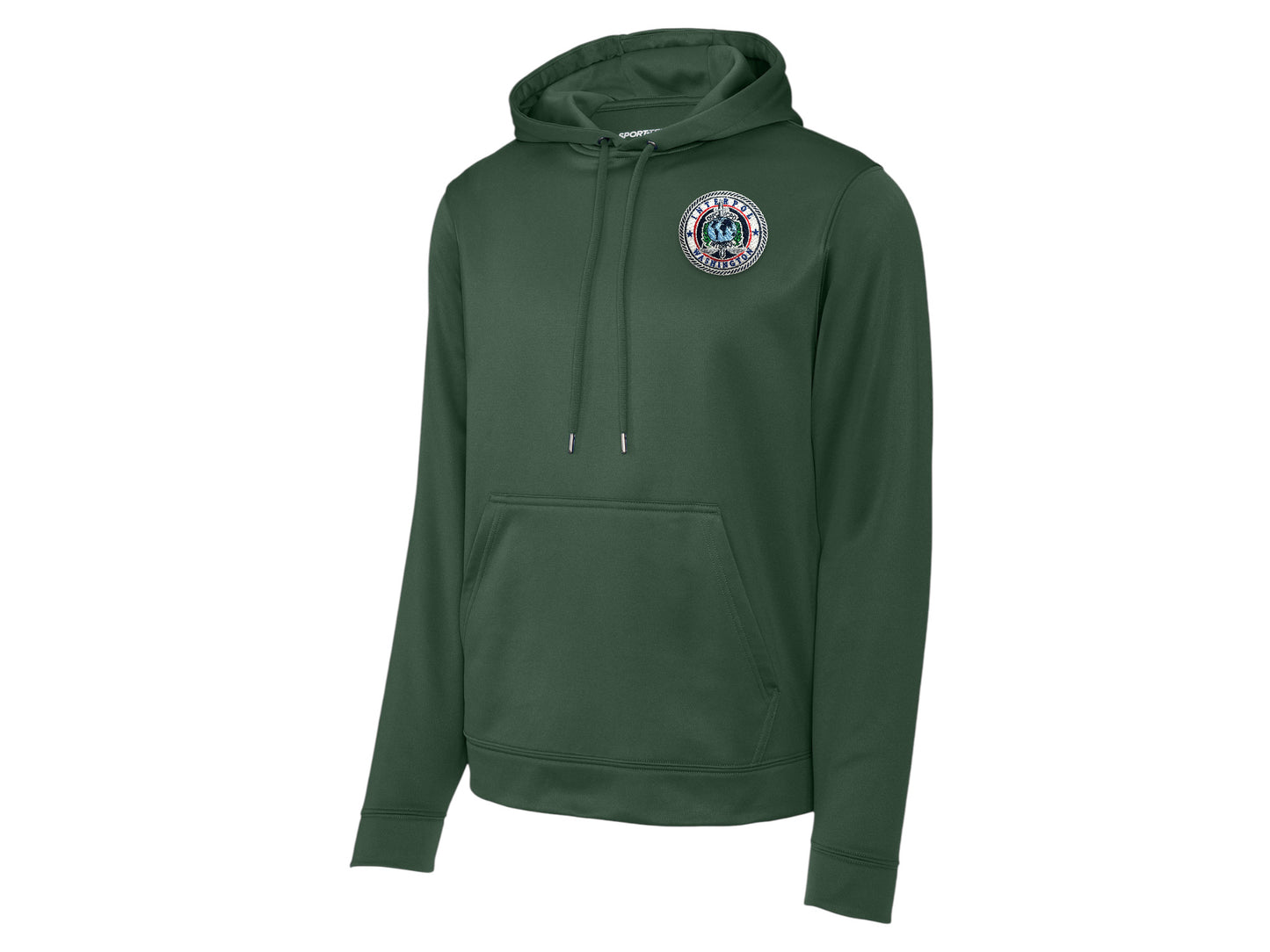 EMBROIDERED INTERPOL WASHINGTON WICKING HOODIE-F244