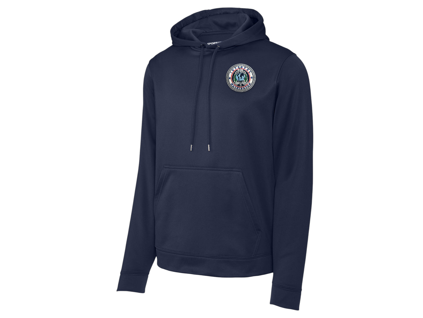 EMBROIDERED INTERPOL WASHINGTON WICKING HOODIE-F244