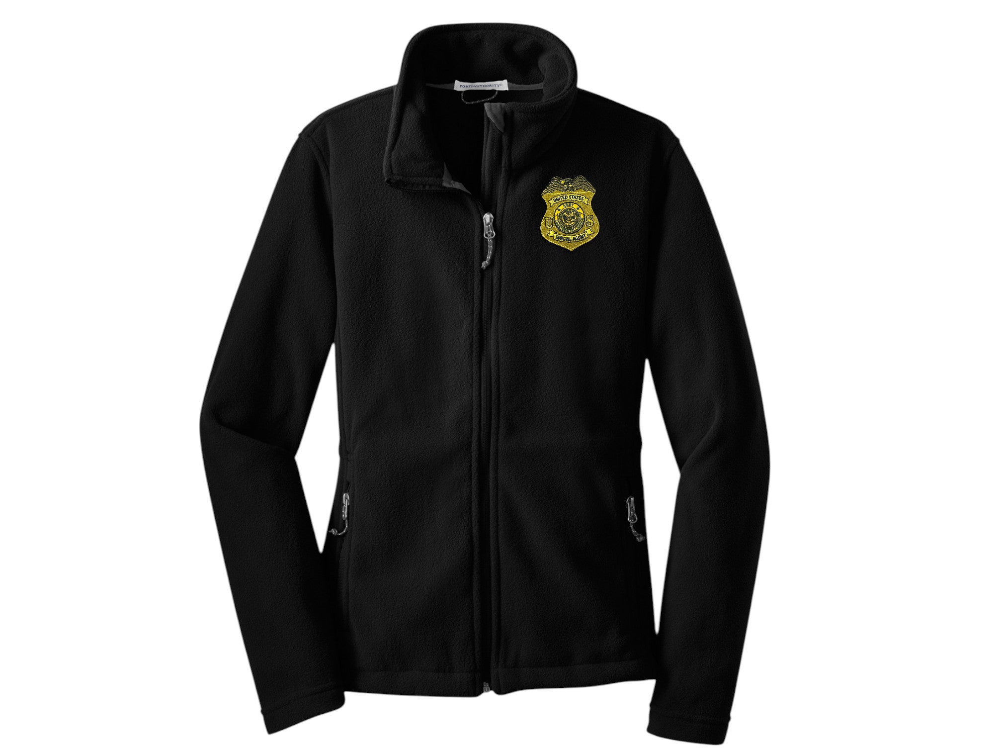 WOMEN'S ARMY CI BADGE SPECIAL AGENT FLEECE FULL ZIP JACKET-L217 – Sally ...