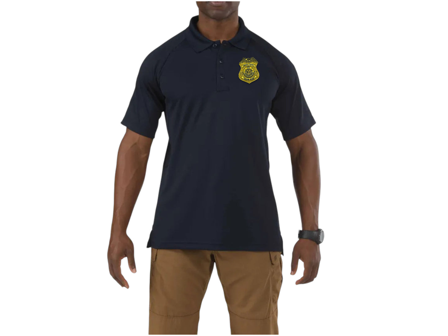5.11 ARMY CI S/A BADGE PERFORMANCE POLO SHORT SLEEVE