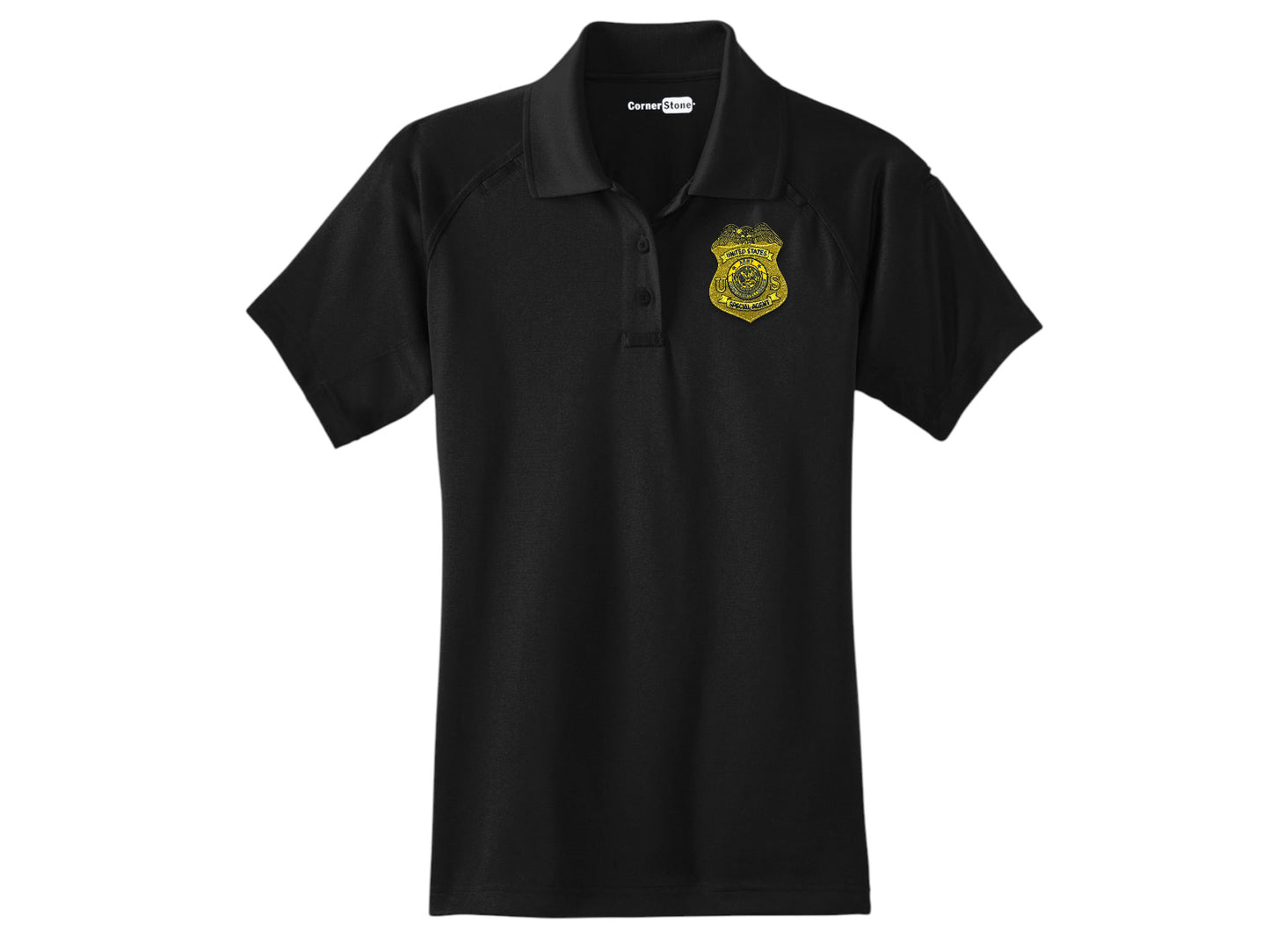 WOMEN'S ARMY CI SPECIAL AGENT BADGE TACTICAL POLO-CS411