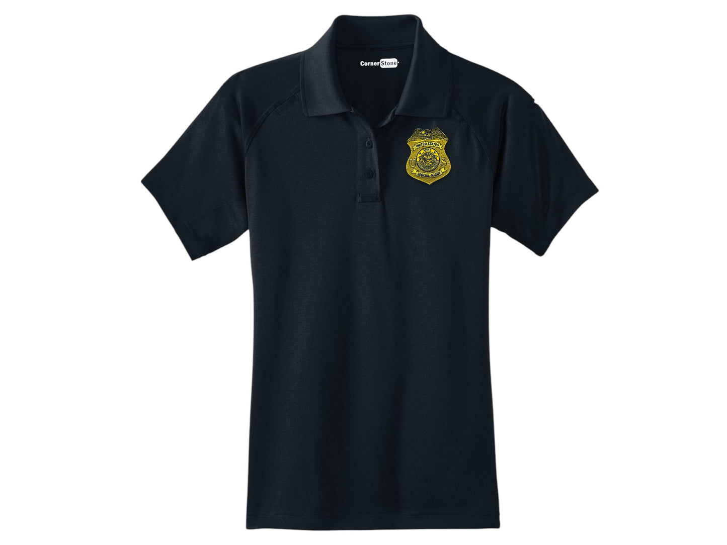 WOMEN'S ARMY CI SPECIAL AGENT BADGE TACTICAL POLO-CS411