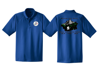 MEN'S WESTERN FIELD OFFICE CID PRINTED- CORNERSTONE POLO-CS410