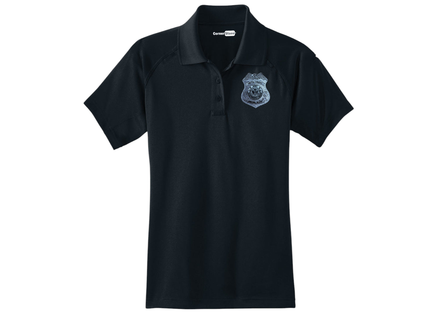 WOMEN'S ARMY CI SPECIAL AGENT BADGE TACTICAL POLO-CS411