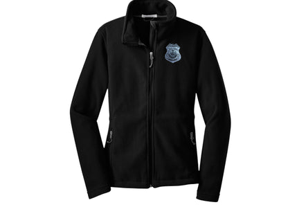 WOMEN'S ARMY CI BADGE SPECIAL AGENT FLEECE FULL ZIP JACKET-L217