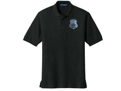 MEN'S ARMY CI S/A BADGE PORT AUTORITY POLO - K500