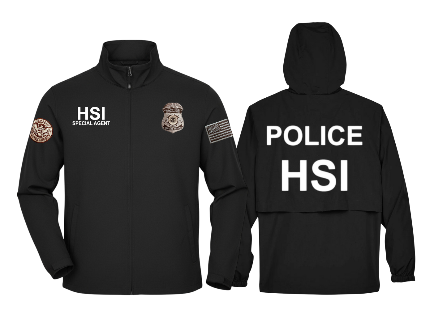 HSI S/A RAID JACKET-BLACK-88083