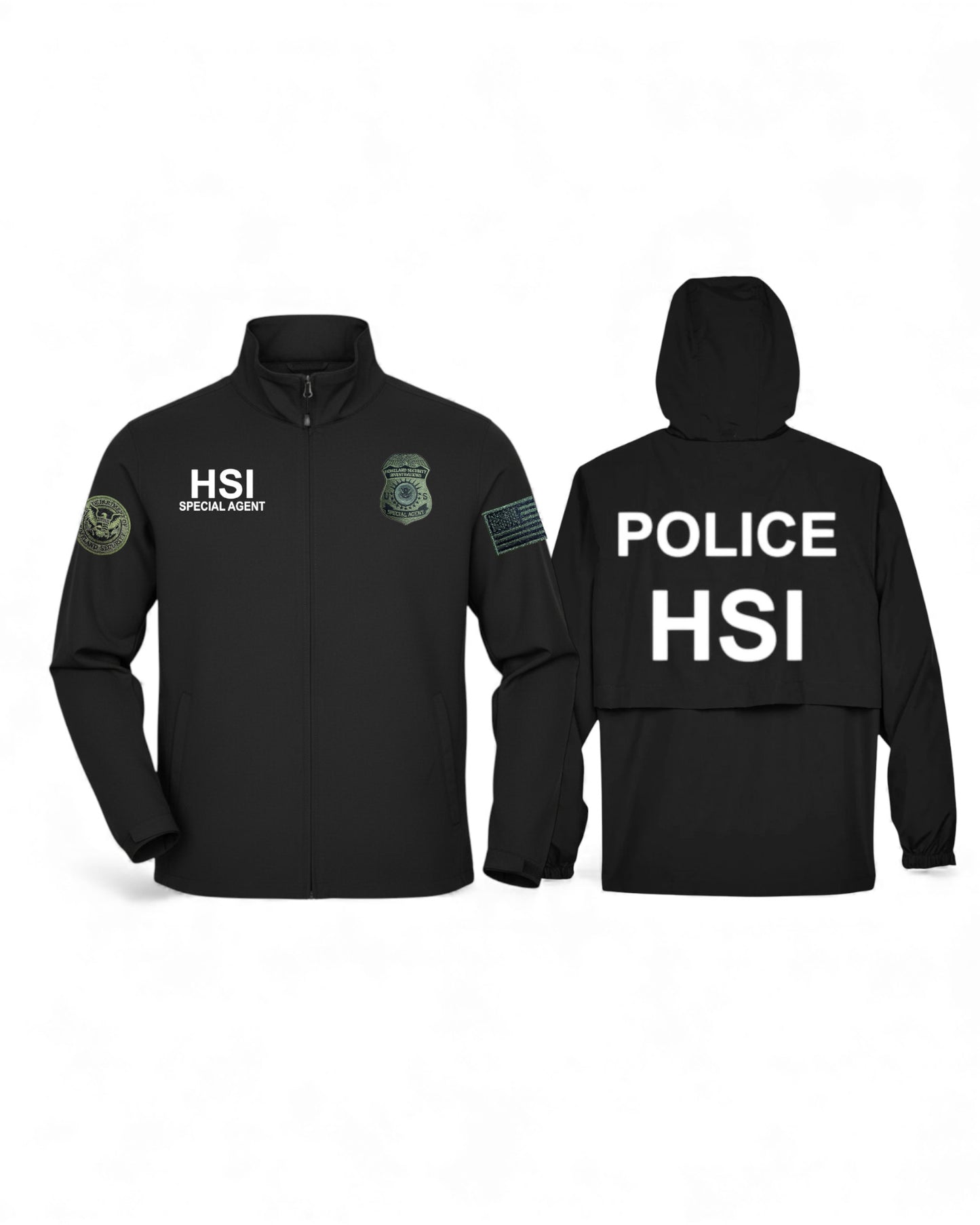 HSI S/A RAID JACKET-BLACK-88083