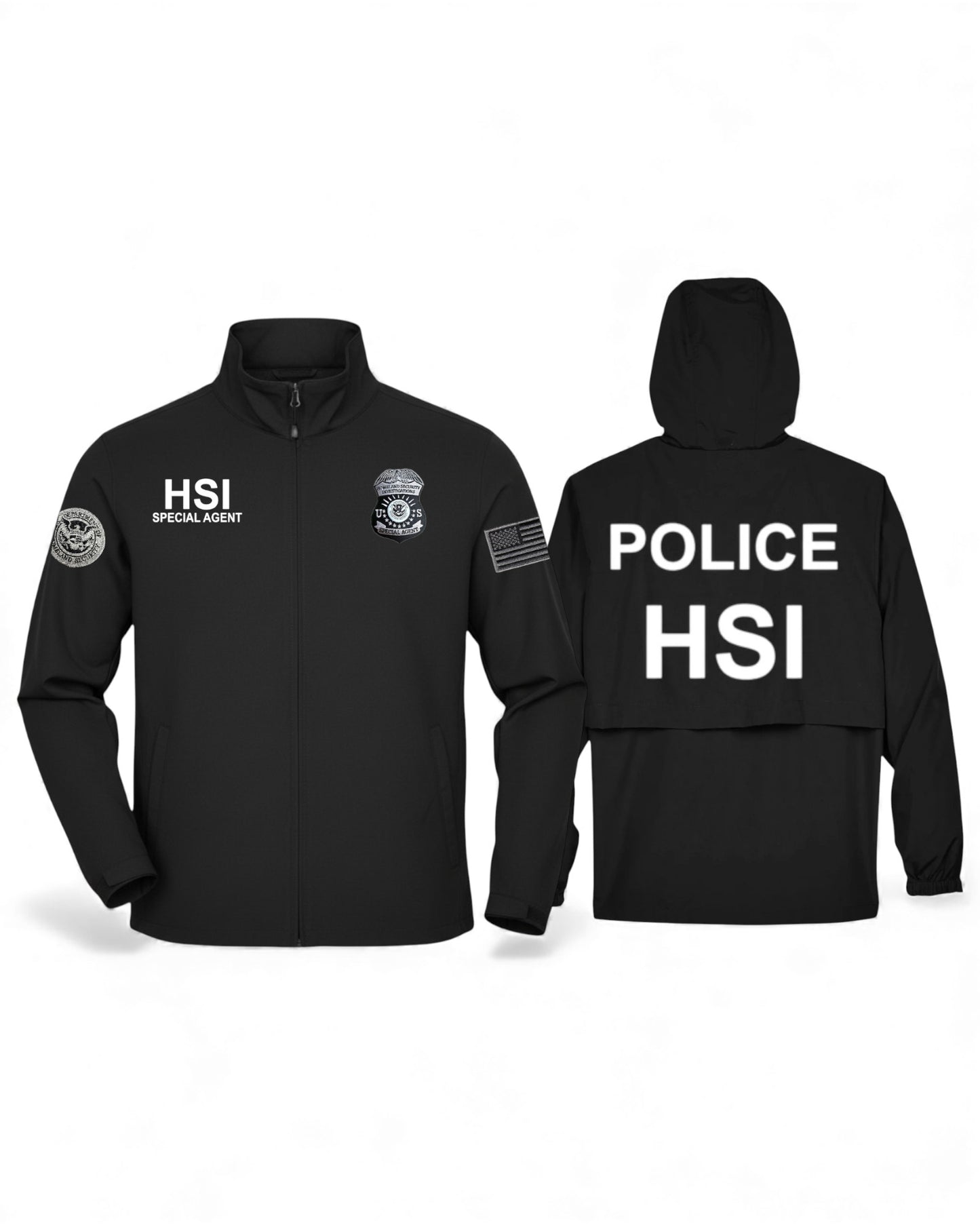 HSI S/A RAID JACKET-BLACK-88083