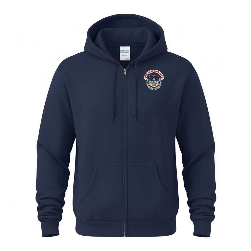 USCP SEAL FULL ZIP HOODED SWEATSHIRT-PC78ZH