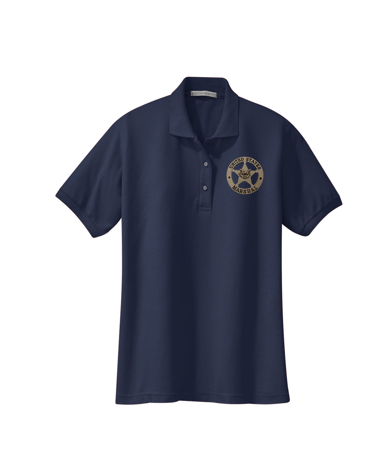WOMEN'S USMS STAR PORT AUTHORITY POLO- L500