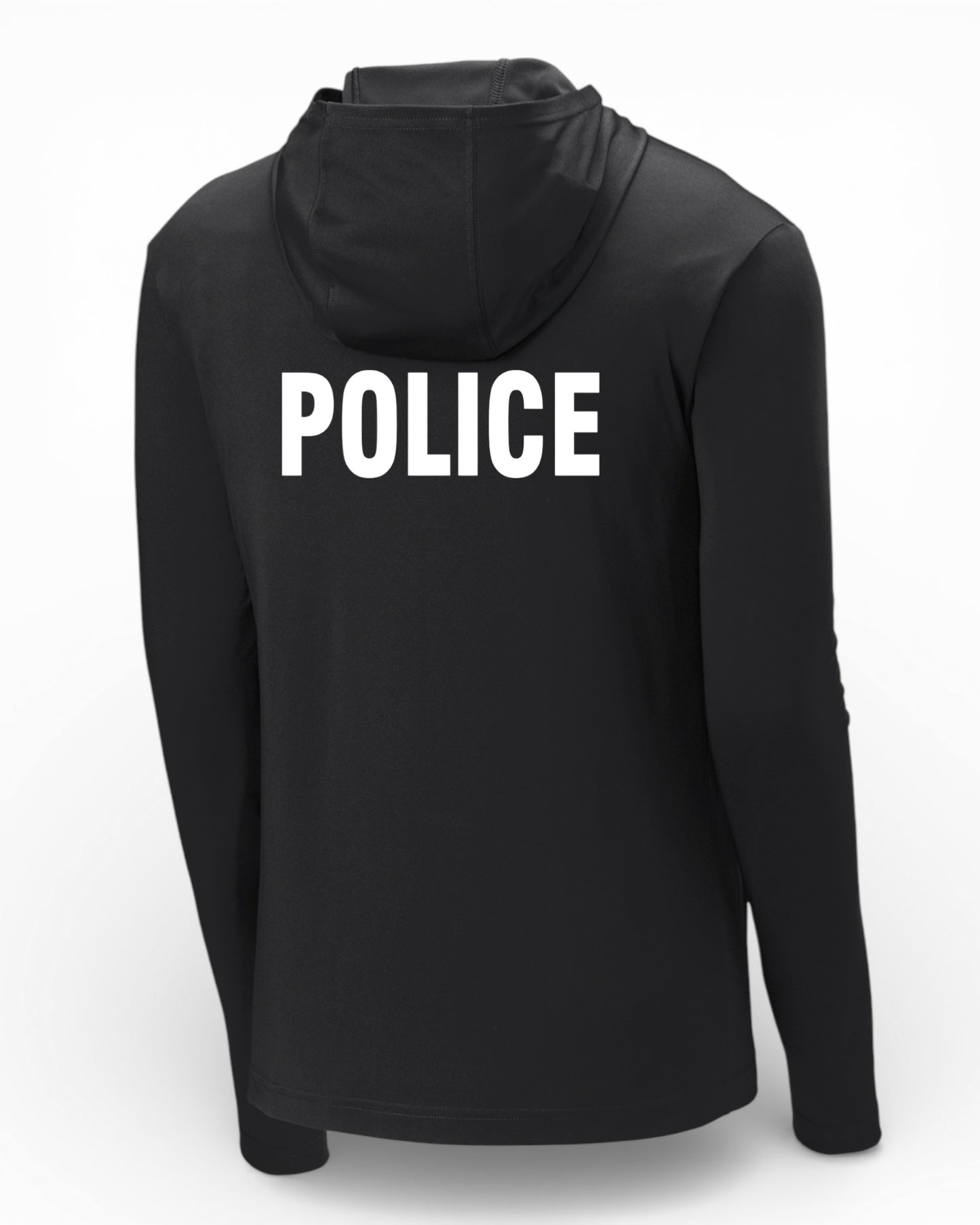 POLICE BACKPRINT PERFORMANCE AGENCY RAID HOODED PULLOVER-ST358