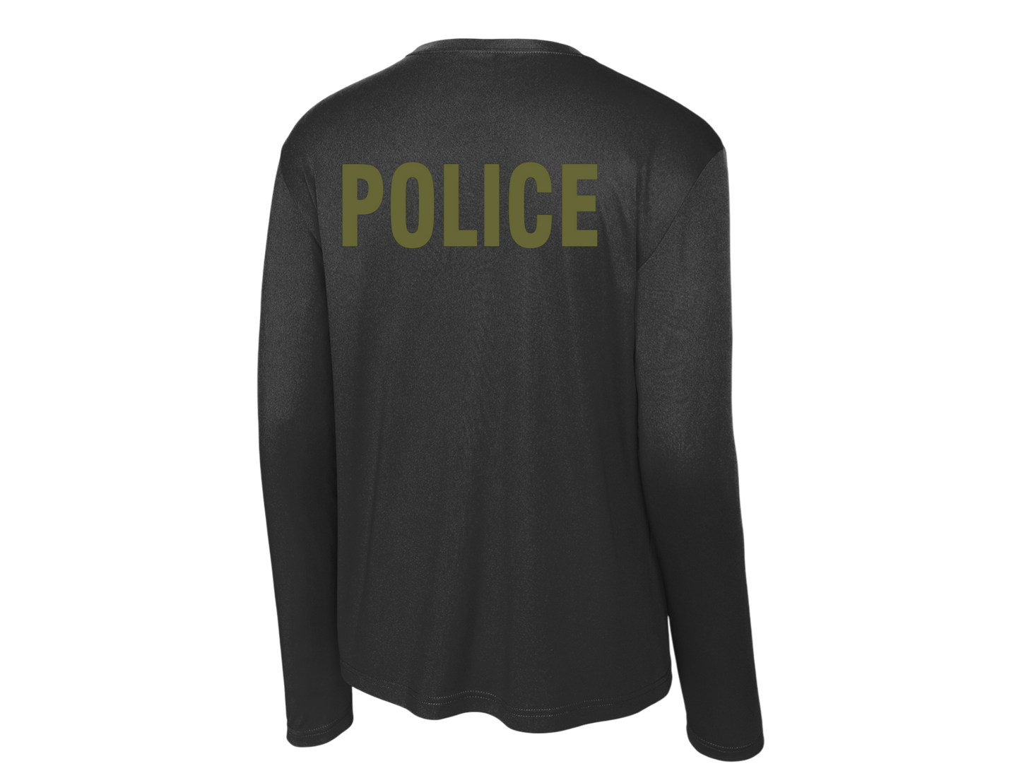 POLICE BACKPRINT PERFORMANCE AGENCY RAID LONGLSEEVE T-SHIRT ST350LS