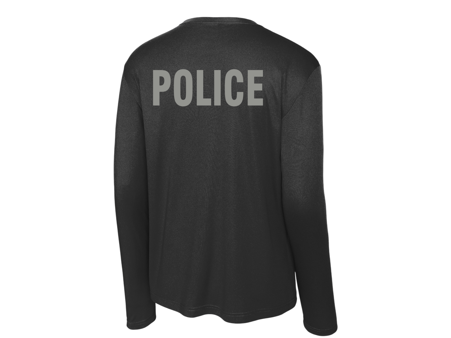 POLICE BACKPRINT PERFORMANCE AGENCY RAID LONGLSEEVE T-SHIRT ST350LS