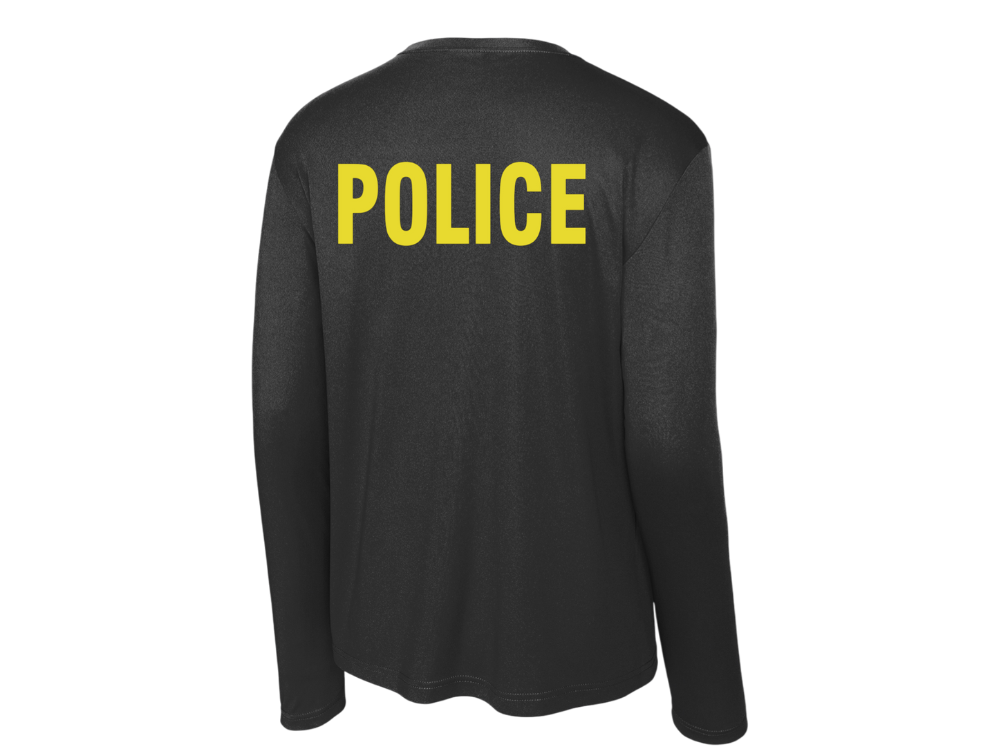 POLICE BACKPRINT PERFORMANCE AGENCY RAID LONGLSEEVE T-SHIRT ST350LS