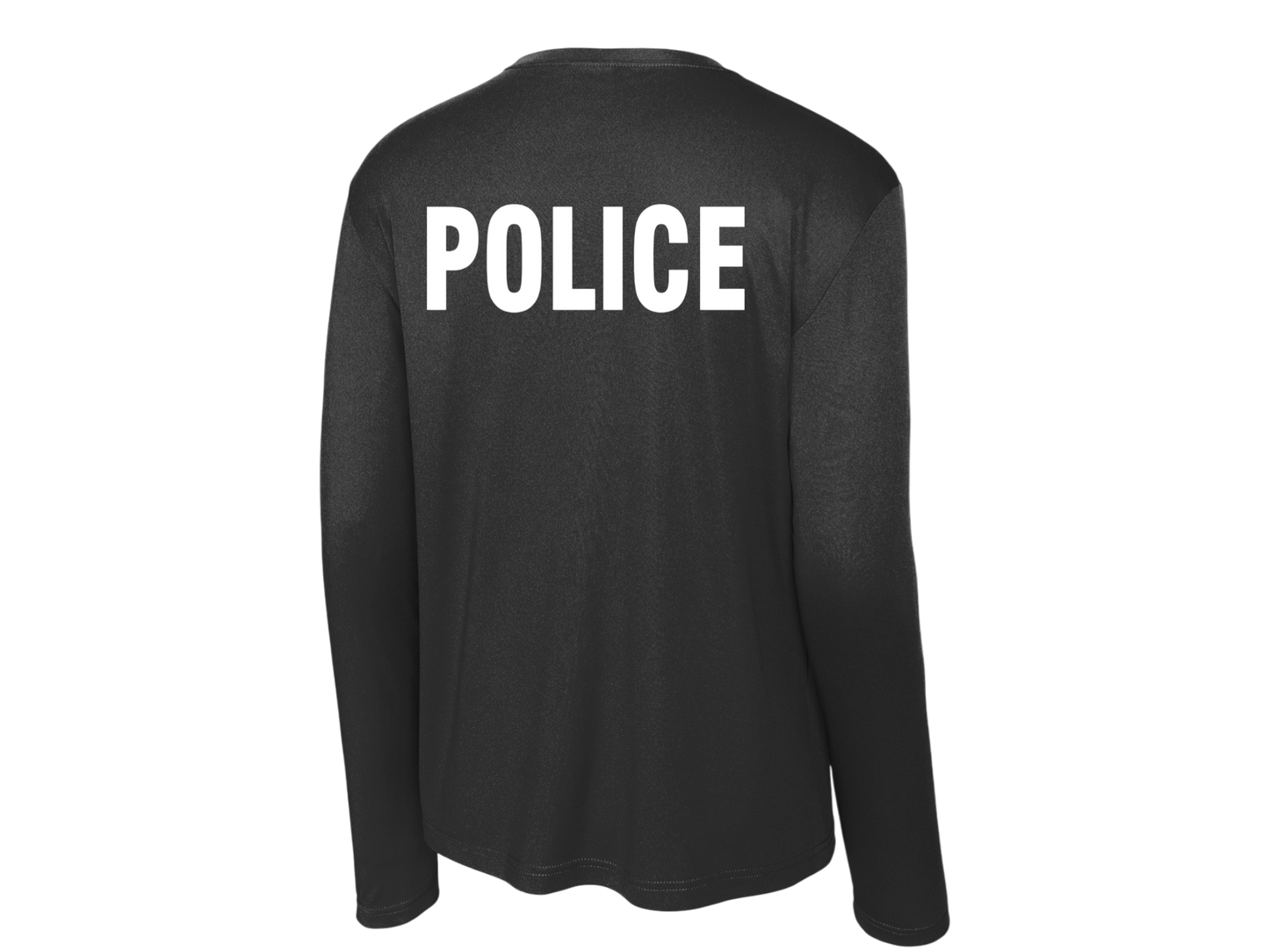 POLICE BACKPRINT PERFORMANCE AGENCY RAID LONGLSEEVE T-SHIRT ST350LS