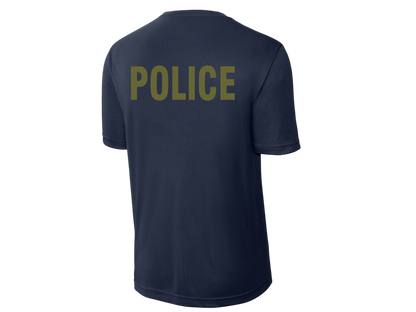 POLICE BACKPRINT PERFORMANCE AGENCY RAID T-SHIRT ST350