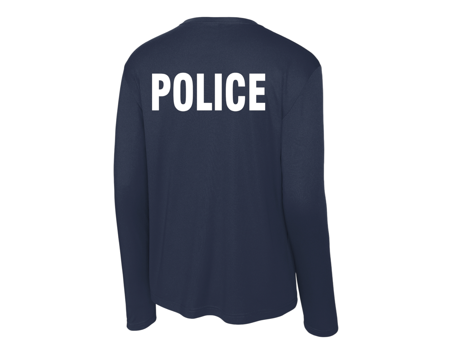 POLICE BACKPRINT PERFORMANCE AGENCY RAID LONGLSEEVE T-SHIRT ST350LS