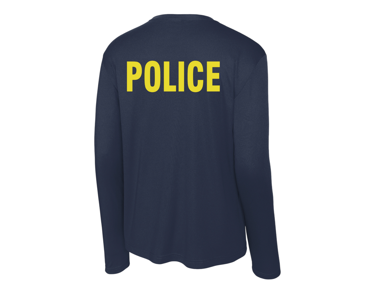 POLICE BACKPRINT PERFORMANCE AGENCY RAID LONGLSEEVE T-SHIRT ST350LS