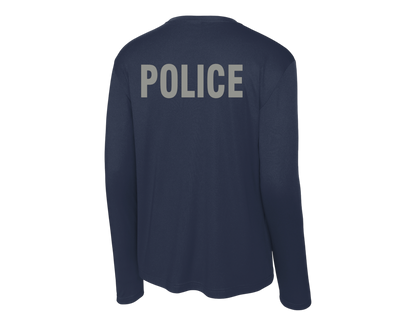 POLICE BACKPRINT PERFORMANCE AGENCY RAID LONGLSEEVE T-SHIRT ST350LS