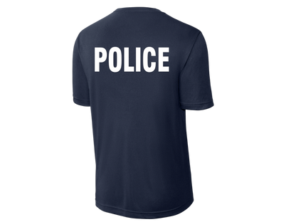 POLICE BACKPRINT PERFORMANCE AGENCY RAID T-SHIRT ST350