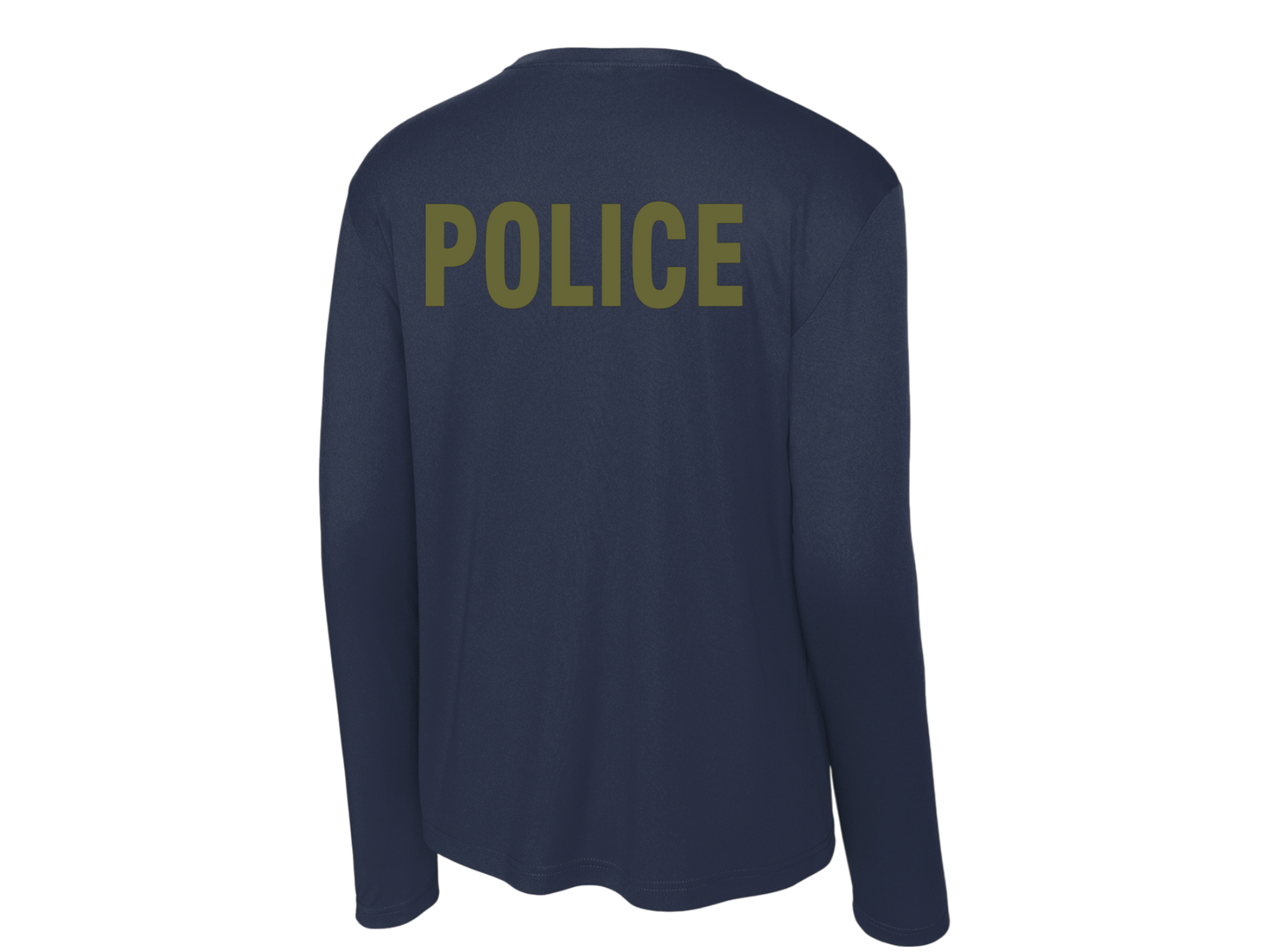 POLICE BACKPRINT PERFORMANCE AGENCY RAID LONGLSEEVE T-SHIRT ST350LS