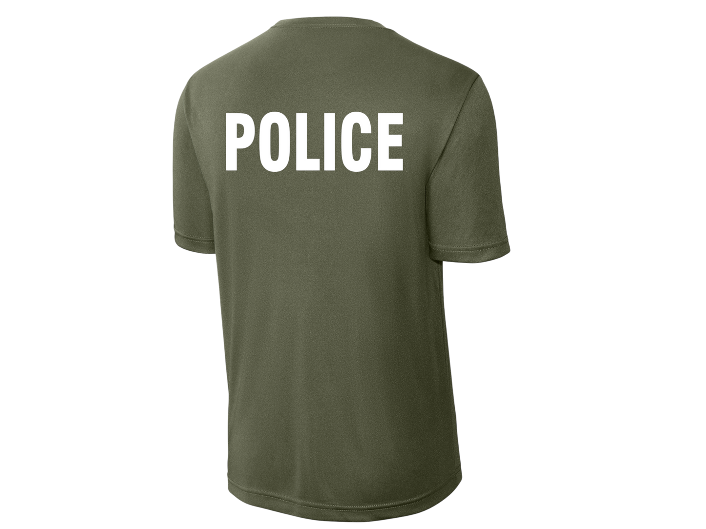 POLICE BACKPRINT PERFORMANCE AGENCY RAID T-SHIRT ST350