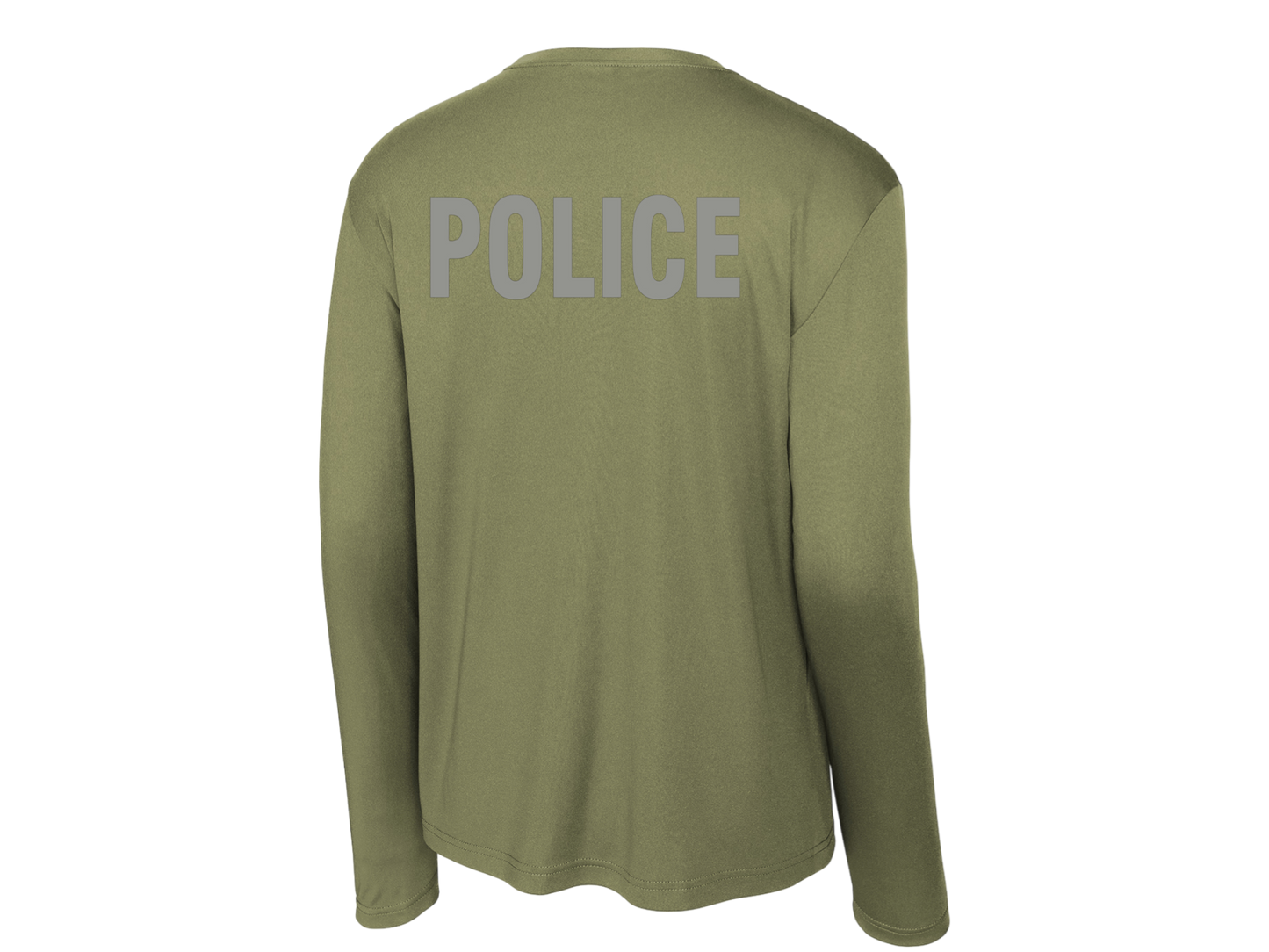 POLICE BACKPRINT PERFORMANCE AGENCY RAID LONGLSEEVE T-SHIRT ST350LS